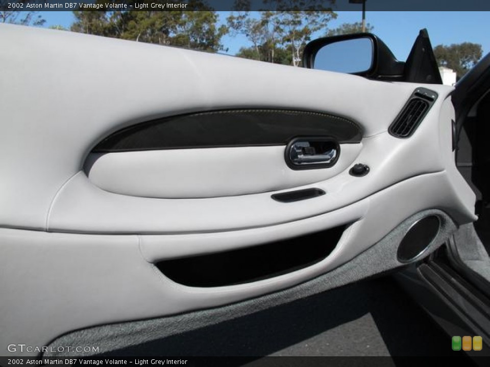 Light Grey Interior Door Panel for the 2002 Aston Martin DB7 Vantage Volante #63547838