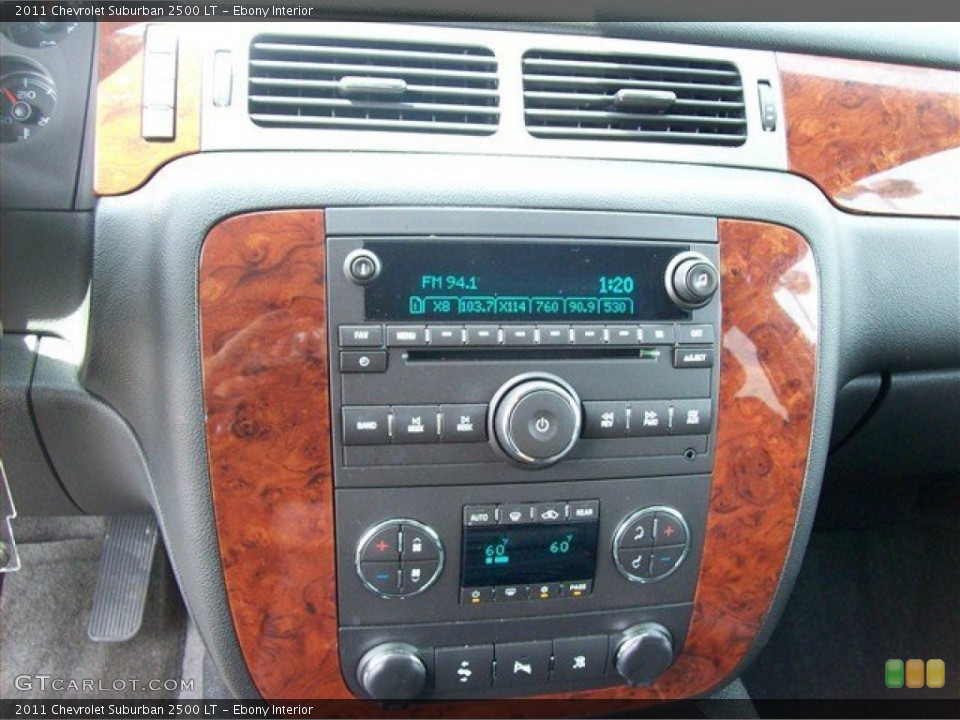 Ebony Interior Controls for the 2011 Chevrolet Suburban 2500 LT #63548310