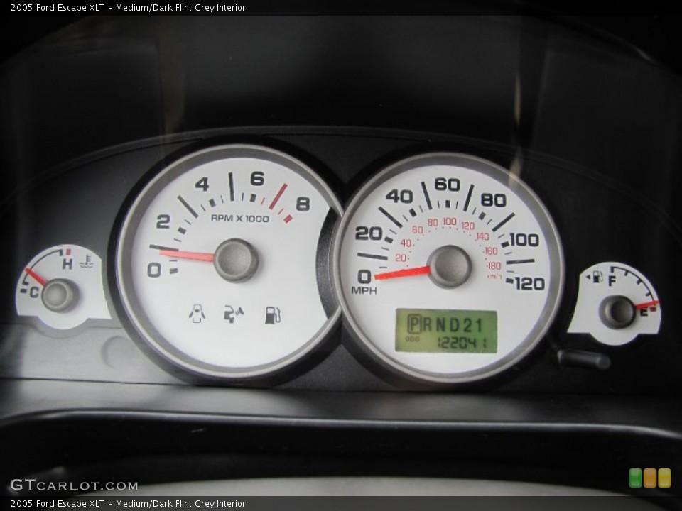 Medium/Dark Flint Grey Interior Gauges for the 2005 Ford Escape XLT #63562214