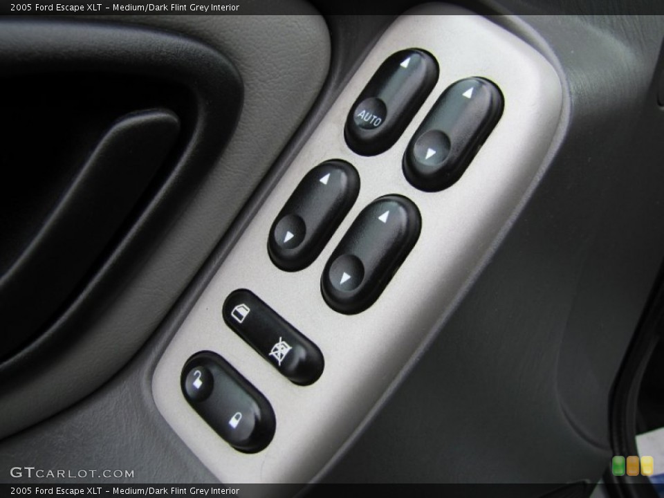 Medium/Dark Flint Grey Interior Controls for the 2005 Ford Escape XLT #63562253