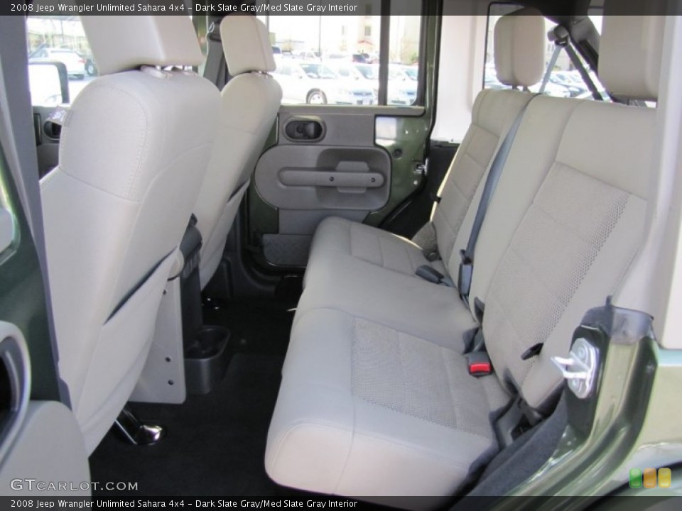 Dark Slate Gray/Med Slate Gray Interior Photo for the 2008 Jeep Wrangler Unlimited Sahara 4x4 #63563546