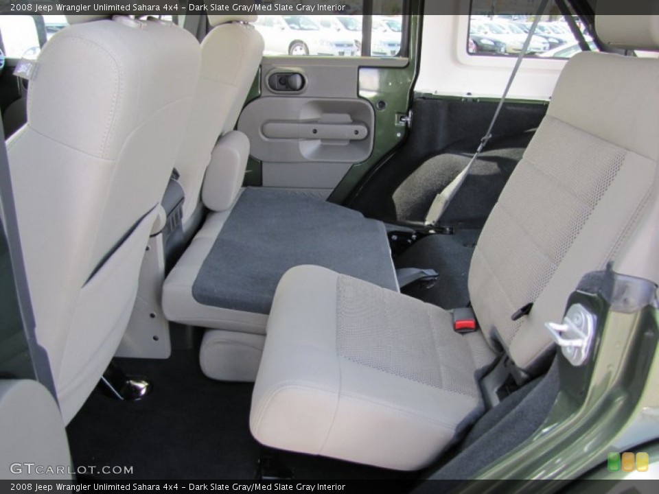 Dark Slate Gray/Med Slate Gray Interior Photo for the 2008 Jeep Wrangler Unlimited Sahara 4x4 #63563558