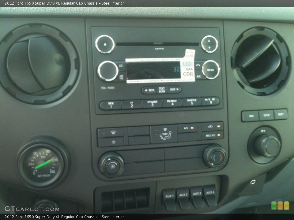 Steel Interior Controls for the 2012 Ford F650 Super Duty XL Regular Cab Chassis #63567950