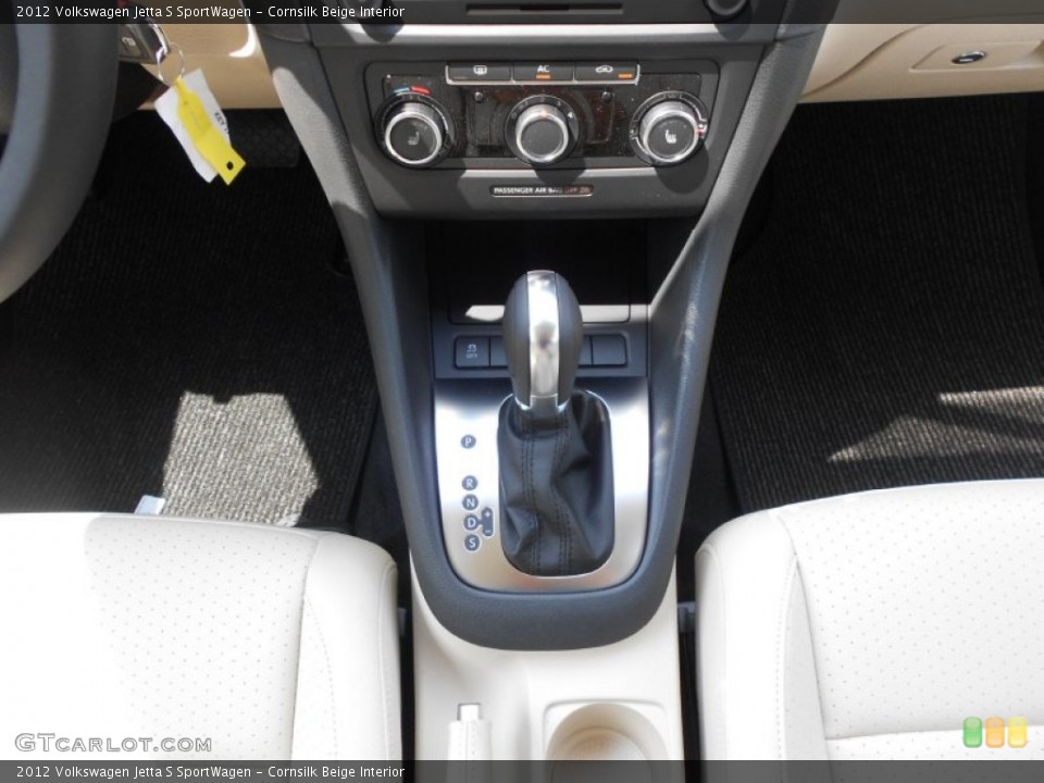 Cornsilk Beige Interior Transmission for the 2012 Volkswagen Jetta S SportWagen #63573542