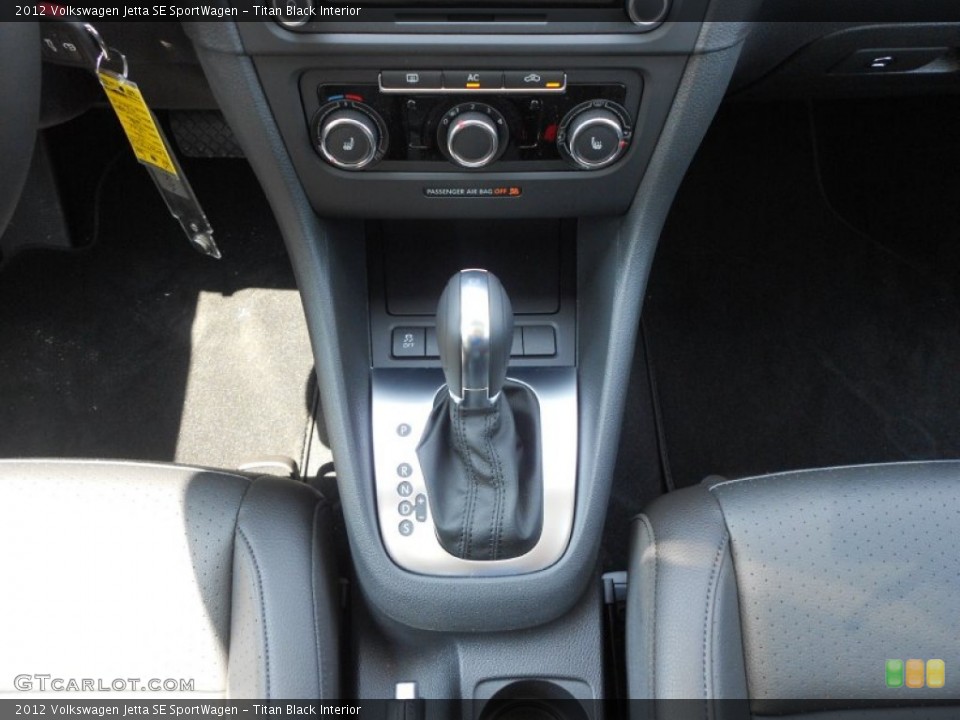 Titan Black Interior Transmission for the 2012 Volkswagen Jetta SE SportWagen #63573803
