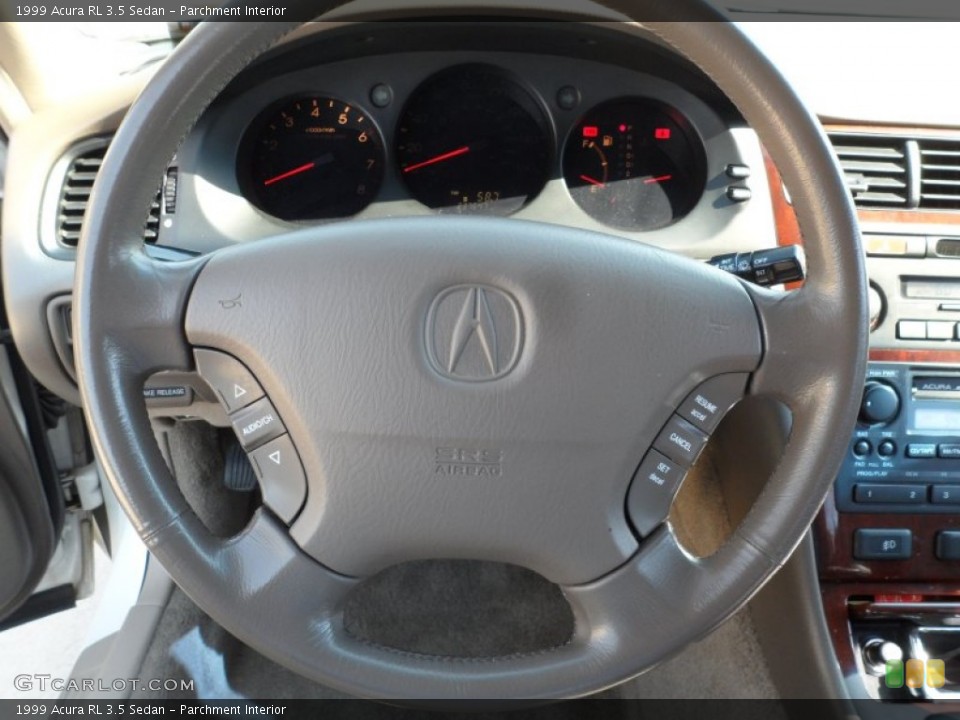 Parchment Interior Steering Wheel for the 1999 Acura RL 3.5 Sedan #63577041