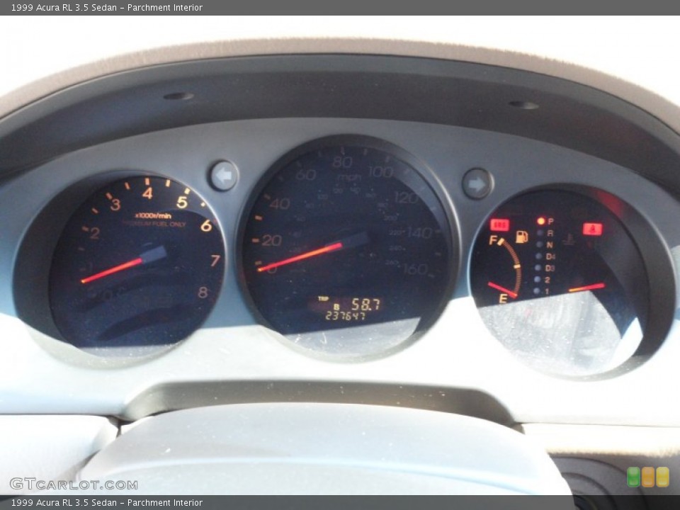 Parchment Interior Gauges for the 1999 Acura RL 3.5 Sedan #63577051