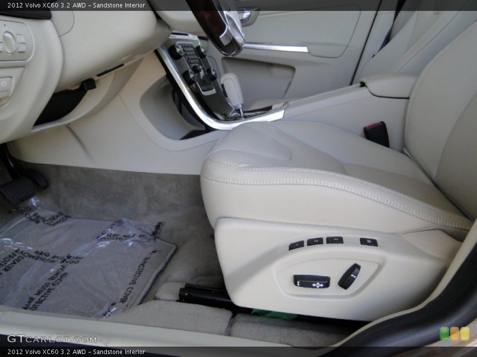 Sandstone Interior Front Seat for the 2012 Volvo XC60 3.2 AWD #63577250