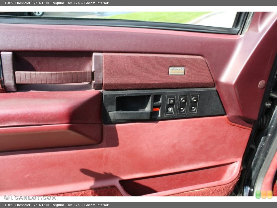 Garnet Interior Door Panel for the 1989 Chevrolet C/K K1500 Regular Cab 4x4 #63582431