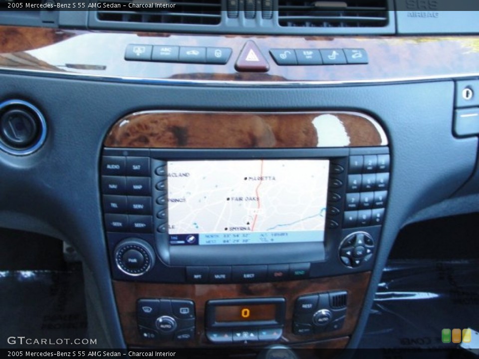 Charcoal Interior Controls for the 2005 Mercedes-Benz S 55 AMG Sedan #63584981