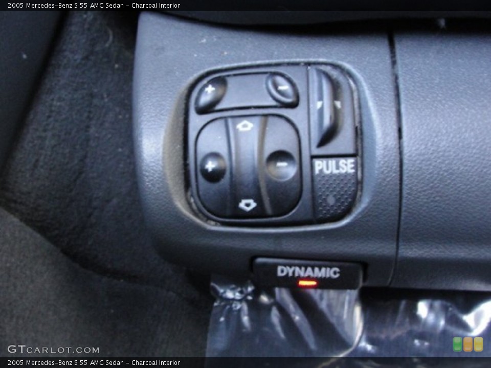 Charcoal Interior Controls for the 2005 Mercedes-Benz S 55 AMG Sedan #63585014