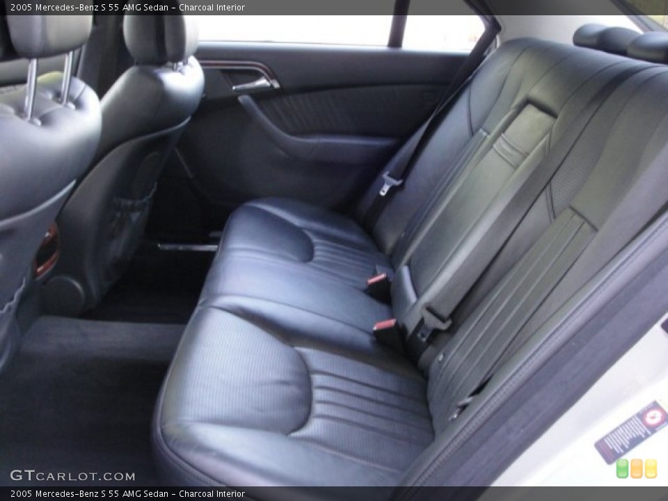 Charcoal Interior Photo for the 2005 Mercedes-Benz S 55 AMG Sedan #63585026
