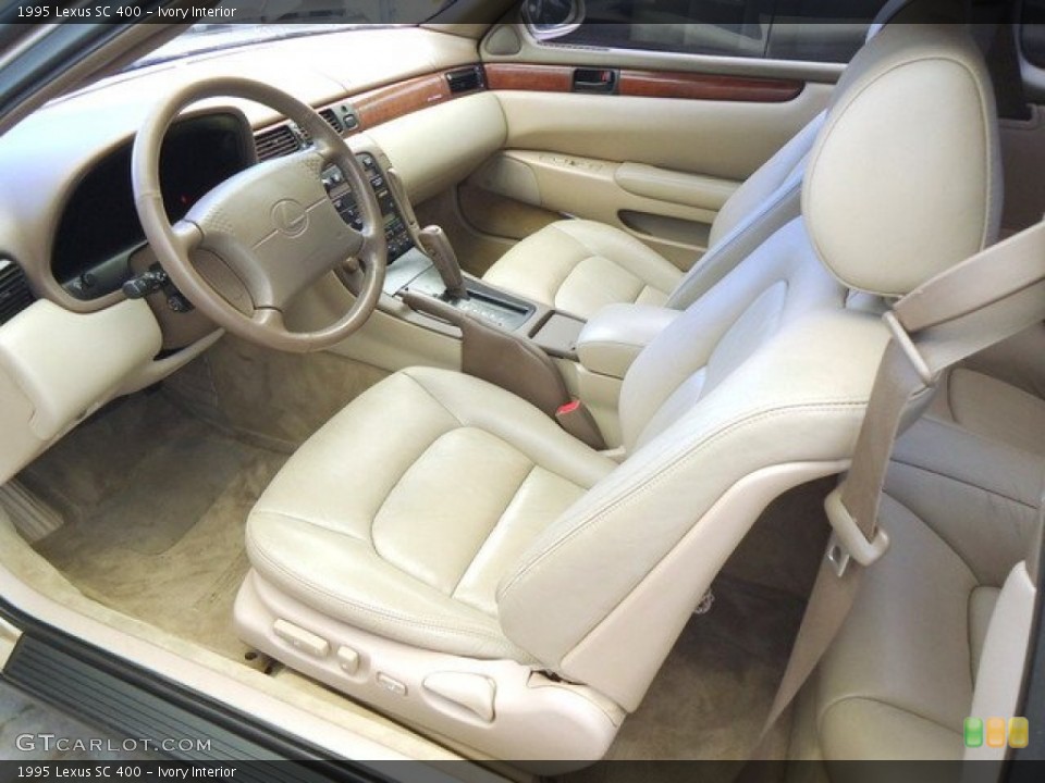 Ivory Interior Photo for the 1995 Lexus SC 400 #63585578