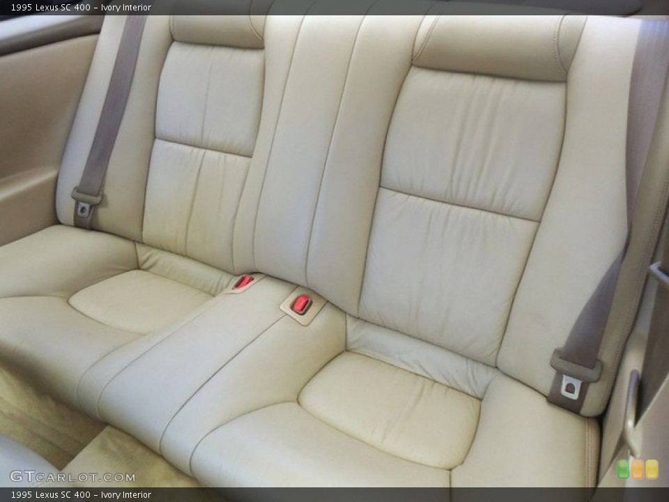 Ivory 1995 Lexus SC Interiors