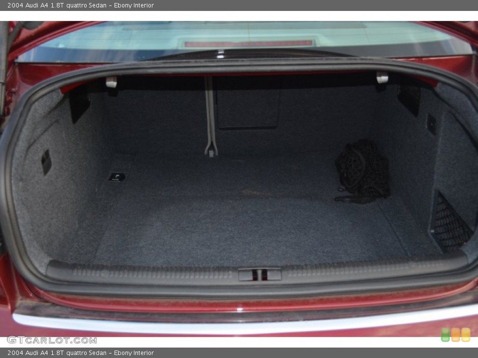 Ebony Interior Trunk for the 2004 Audi A4 1.8T quattro Sedan #63590620