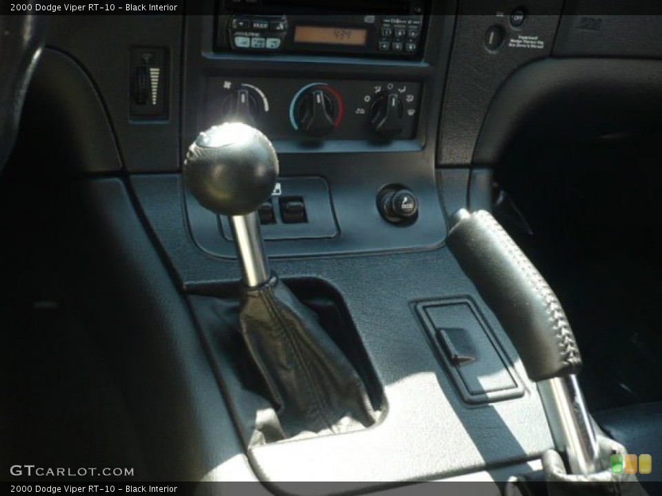 Black Interior Transmission for the 2000 Dodge Viper RT-10 #63591565