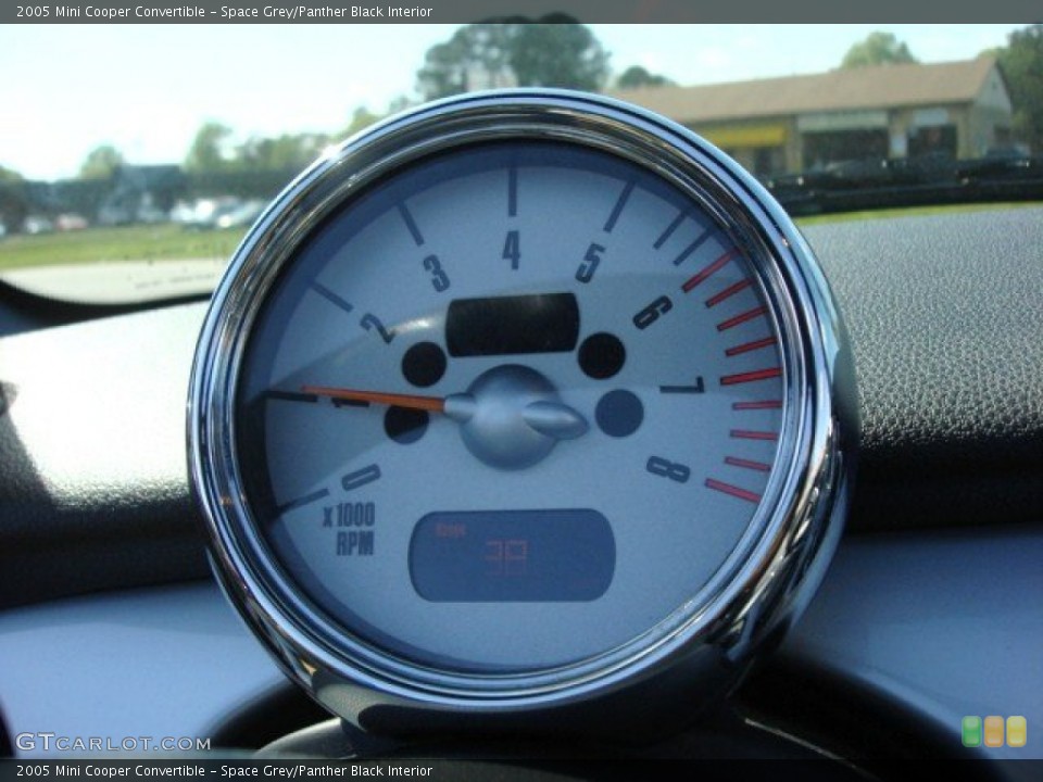 Space Grey/Panther Black Interior Gauges for the 2005 Mini Cooper Convertible #63597541