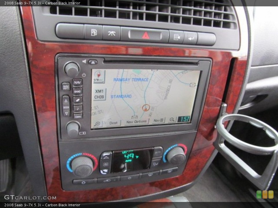 Carbon Black Interior Controls for the 2008 Saab 9-7X 5.3i #63598237