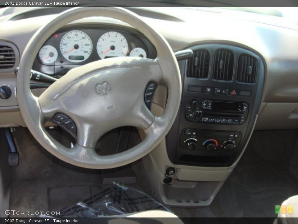 Taupe Interior Steering Wheel for the 2002 Dodge Caravan SE #63598531