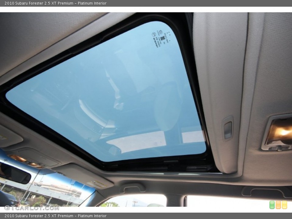 Platinum Interior Sunroof for the 2010 Subaru Forester 2.5 XT Premium #63603801