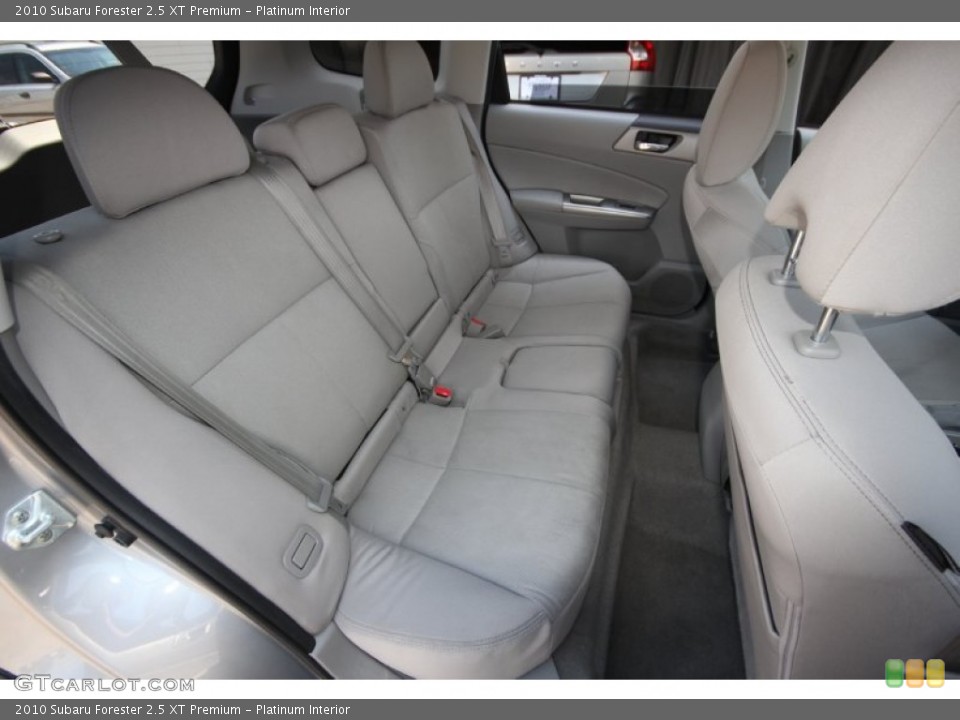 Platinum Interior Rear Seat for the 2010 Subaru Forester 2.5 XT Premium #63603835