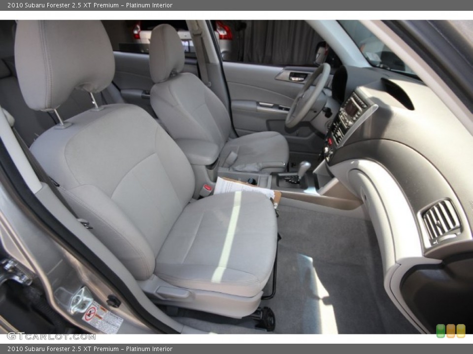 Platinum Interior Front Seat for the 2010 Subaru Forester 2.5 XT Premium #63603862