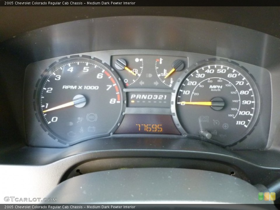 Medium Dark Pewter Interior Gauges for the 2005 Chevrolet Colorado Regular Cab Chassis #63607863