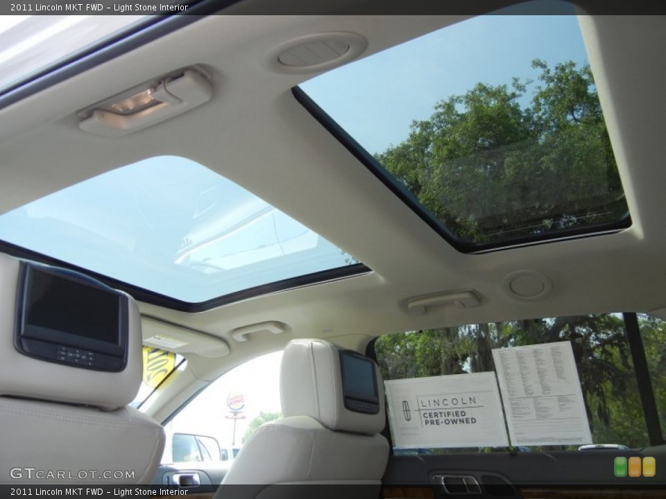 Light Stone Interior Sunroof for the 2011 Lincoln MKT FWD #63611014