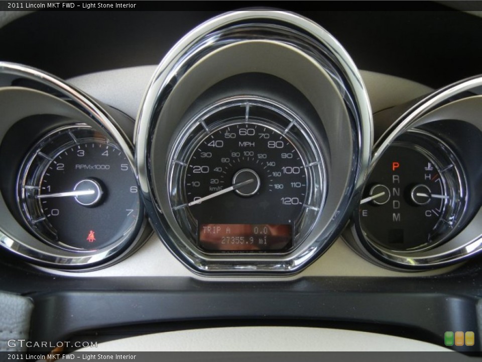 Light Stone Interior Gauges for the 2011 Lincoln MKT FWD #63611041
