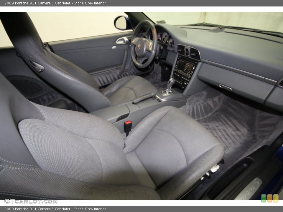 Stone Grey Interior Photo for the 2009 Porsche 911 Carrera S Cabriolet #63611044
