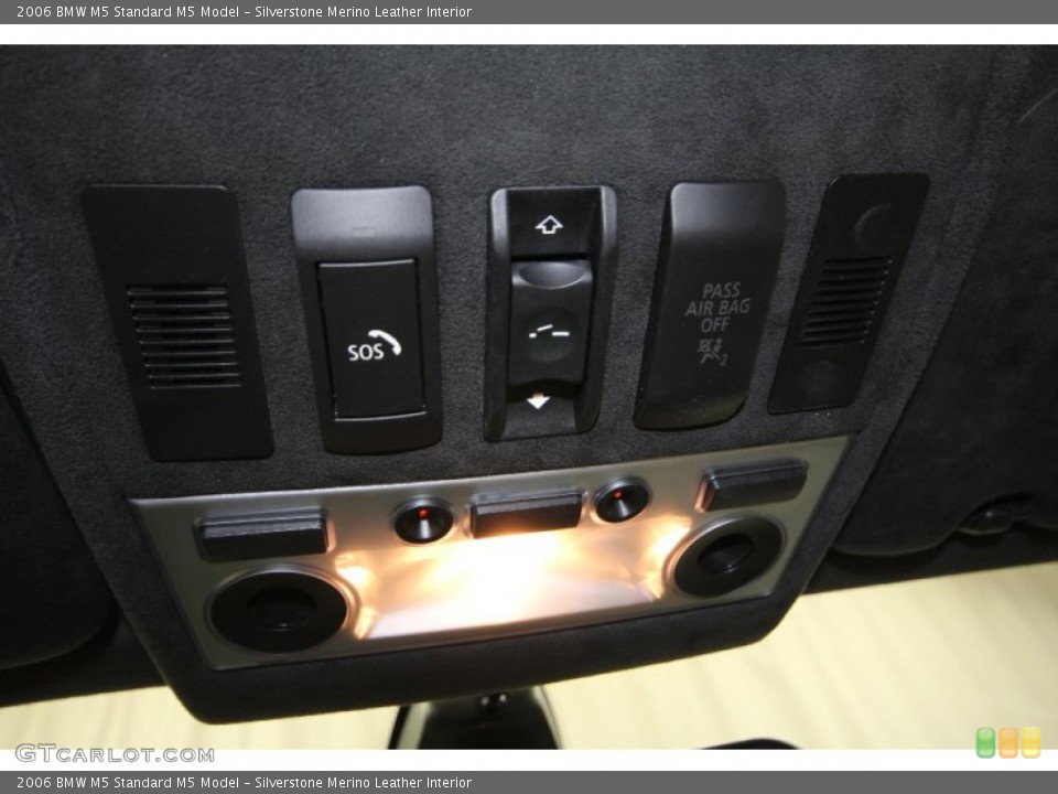 Silverstone Merino Leather Interior Controls for the 2006 BMW M5  #63611239