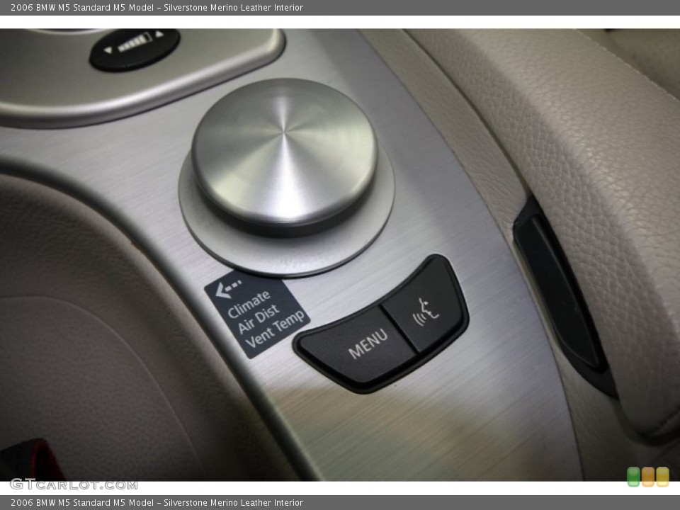 Silverstone Merino Leather Interior Controls for the 2006 BMW M5  #63611278