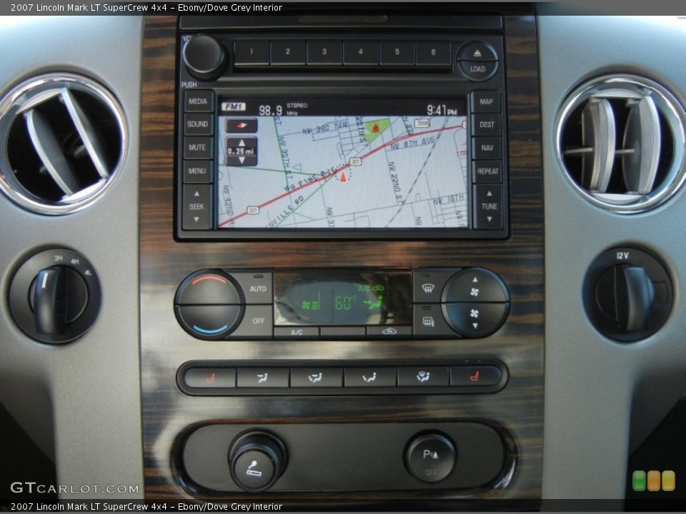 Ebony/Dove Grey Interior Navigation for the 2007 Lincoln Mark LT SuperCrew 4x4 #63611587