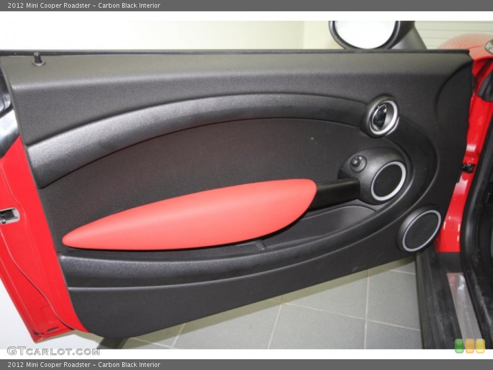 Carbon Black Interior Door Panel for the 2012 Mini Cooper Roadster #63612004