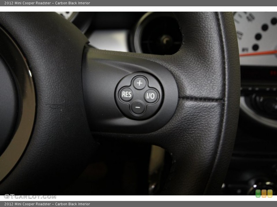 Carbon Black Interior Controls for the 2012 Mini Cooper Roadster #63612070