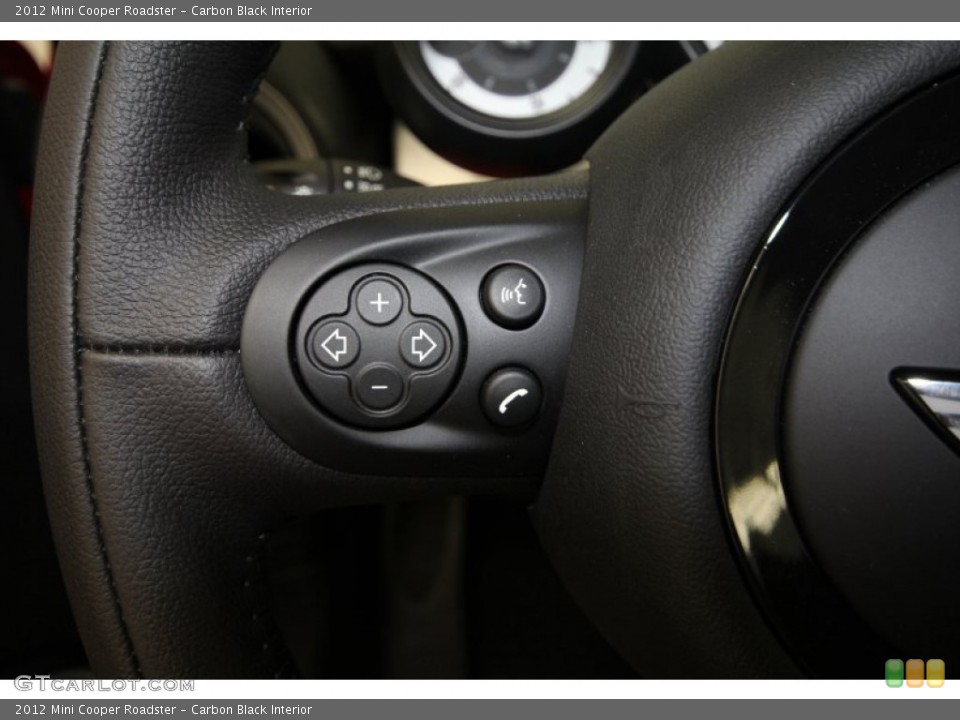 Carbon Black Interior Controls for the 2012 Mini Cooper Roadster #63612079