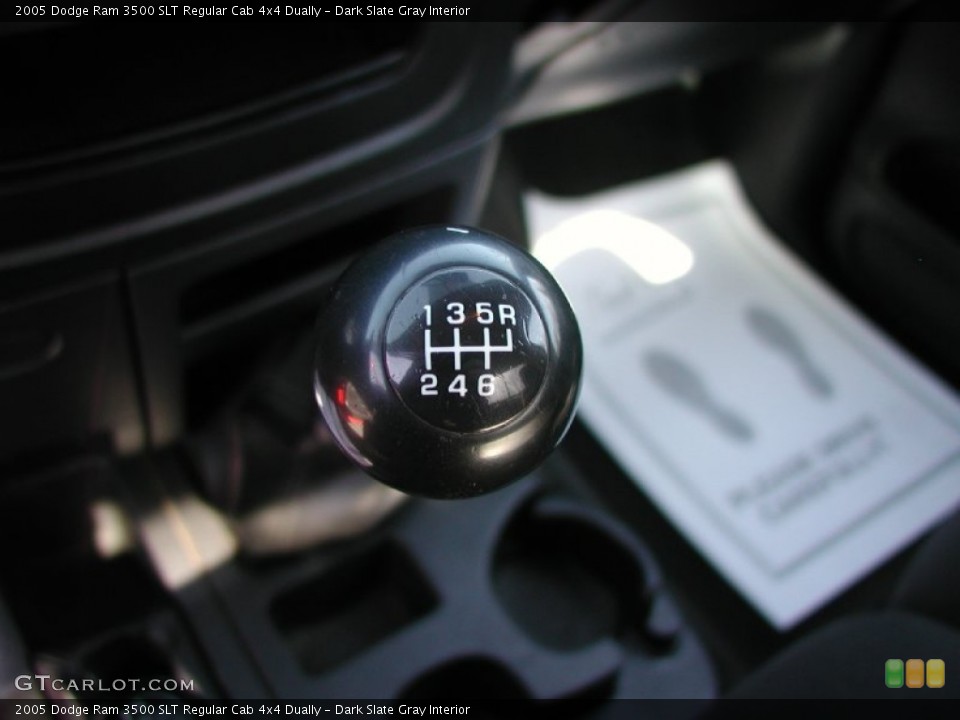 Dark Slate Gray Interior Transmission for the 2005 Dodge Ram 3500 SLT Regular Cab 4x4 Dually #63612829
