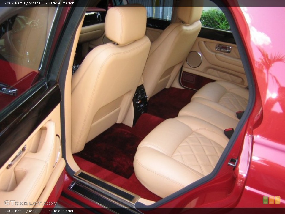 Saddle Interior Rear Seat for the 2002 Bentley Arnage T #63612970