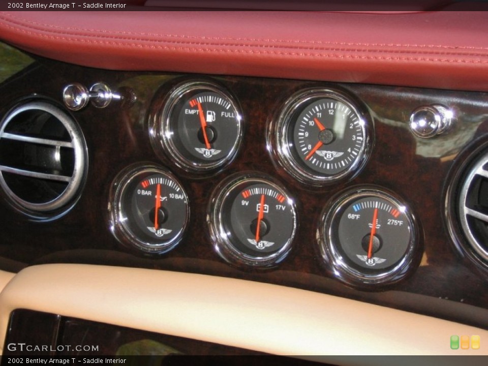 Saddle Interior Gauges for the 2002 Bentley Arnage T #63613156