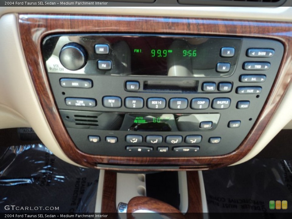 Medium Parchment Interior Controls for the 2004 Ford Taurus SEL Sedan #63615628