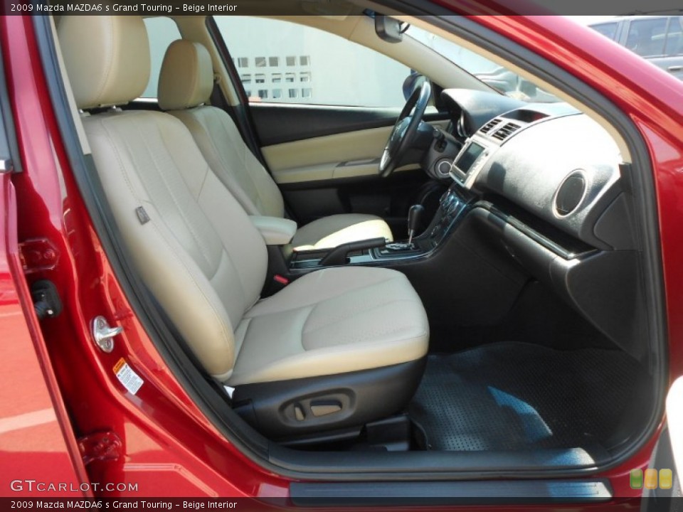 Beige Interior Photo for the 2009 Mazda MAZDA6 s Grand Touring #63618054