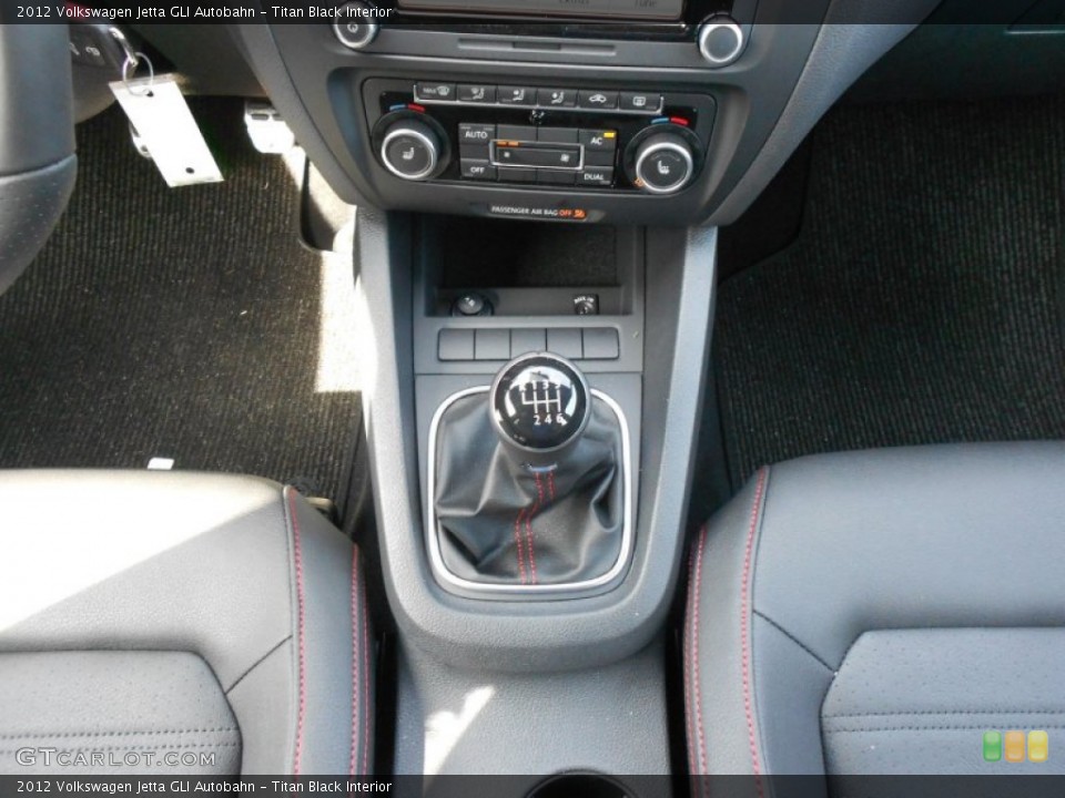 Titan Black Interior Transmission for the 2012 Volkswagen Jetta GLI Autobahn #63618820