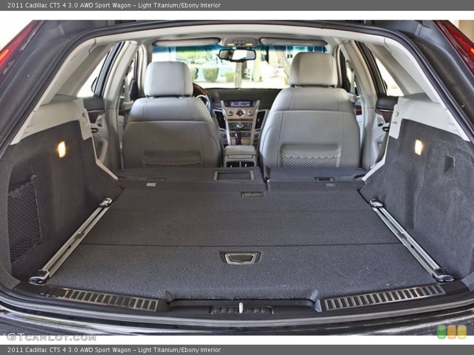 Light Titanium/Ebony Interior Trunk for the 2011 Cadillac CTS 4 3.0 AWD Sport Wagon #63620653
