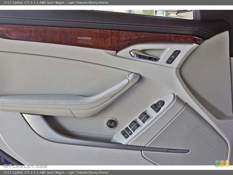 Light Titanium/Ebony Interior Door Panel for the 2011 Cadillac CTS 4 3.0 AWD Sport Wagon #63620677