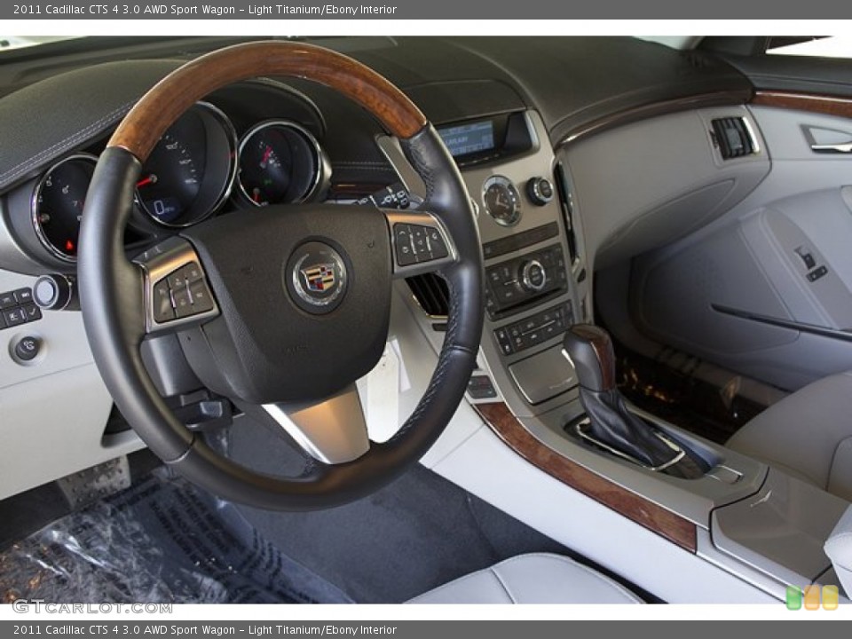 Light Titanium/Ebony Interior Dashboard for the 2011 Cadillac CTS 4 3.0 AWD Sport Wagon #63620689