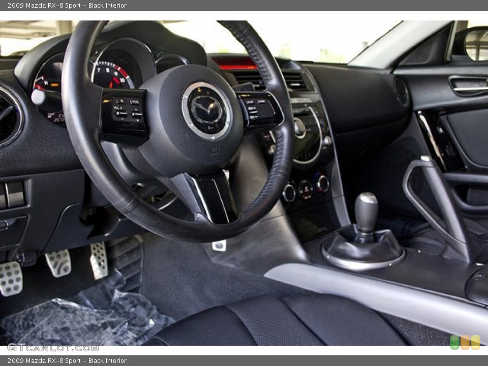 Black Interior Photo for the 2009 Mazda RX-8 Sport #63620931
