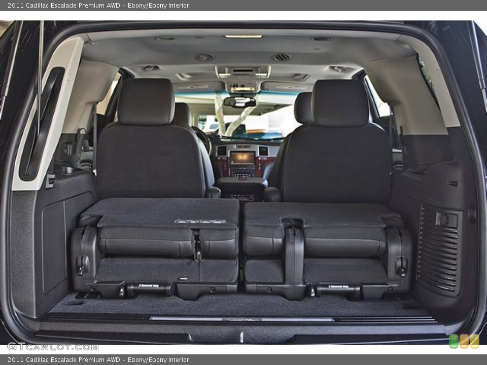 Ebony/Ebony Interior Trunk for the 2011 Cadillac Escalade Premium AWD #63621052