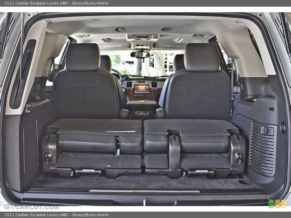 Ebony/Ebony Interior Trunk for the 2011 Cadillac Escalade Luxury AWD #63621670