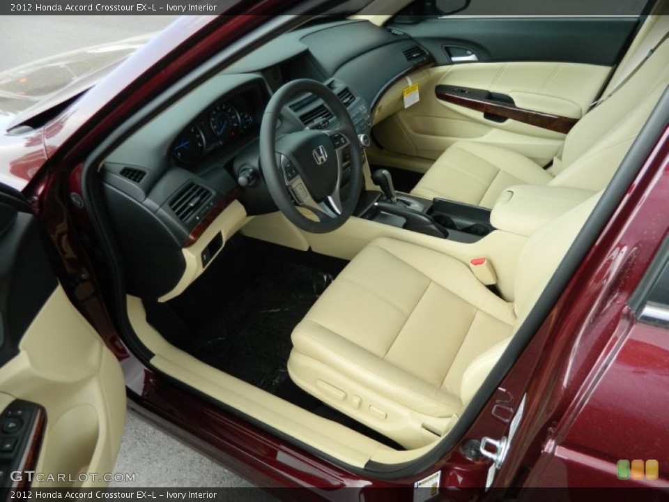 Ivory Interior Photo for the 2012 Honda Accord Crosstour EX-L #63623644