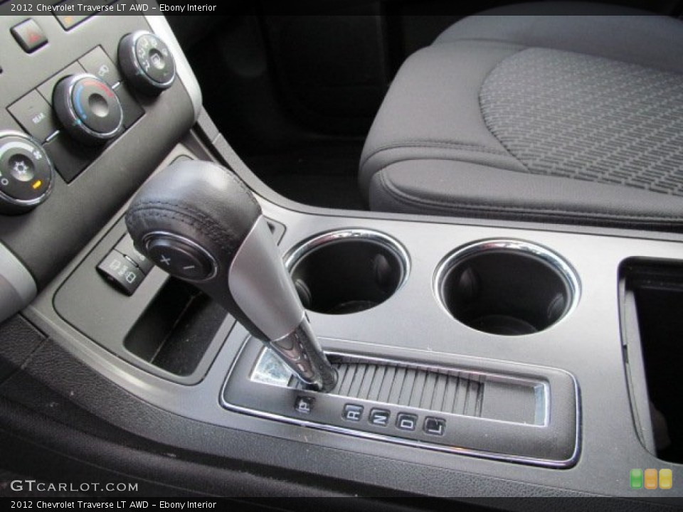 Ebony Interior Transmission for the 2012 Chevrolet Traverse LT AWD #63623671